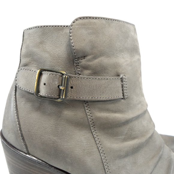 NIB$340 Paul Green Joellen Leather Slouch Buckle Ankle Bootie Western Boot 6 8.5 - Picture 8 of 12